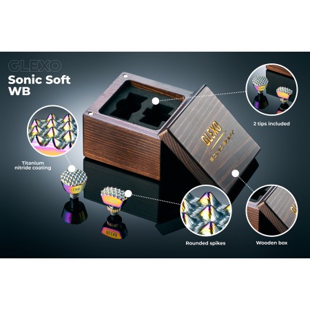 GLEXO SONIC SOFT WB INTERCHANGEABLE TIPS SET