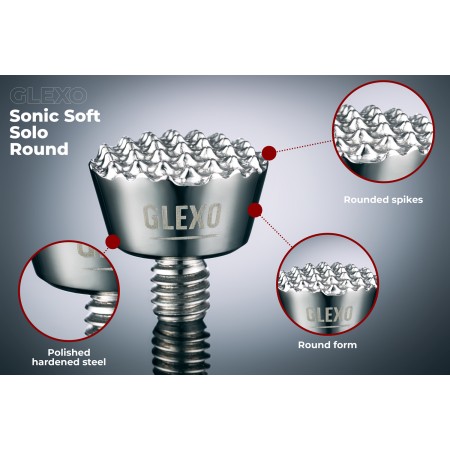 GLEXO SONIC SOFT SOLO ROUND INTERCHANGEABLE TIP