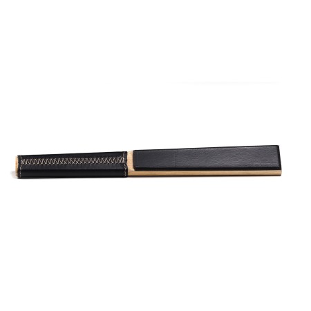 BEECHWOOD KNOCKDOWN PADDLE WITH LEATHER GRIP / CAREPOINT