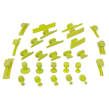 GLUE TABS GANG GREEN ROUND & CREASE 28 pcs. / BLACK PLAGUE