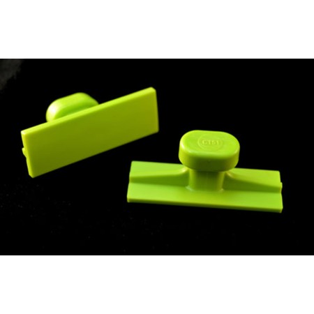 GLUE TABS GANG GREEN SMOOTH 32 pcs. / BLACK PLAGUE